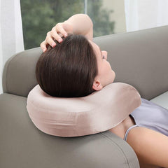 Pure Silk U-Shaped Pillow Champagne