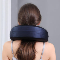 Pure Silk U-Shaped Pillow Navy