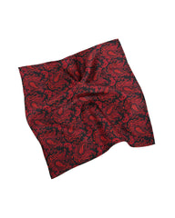 Red Base Printed Men's Handkerchief