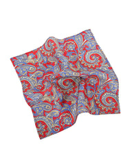 Red Base Printed Men's Handkerchief
