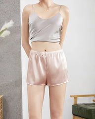 Satin Silk Women Leggings Panties Shorts