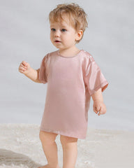 Short Sleeve Baby Silk T-Shirt