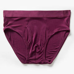 Silk Briefs for Men Red