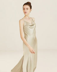 Silk Camisole Nightgown Champagne