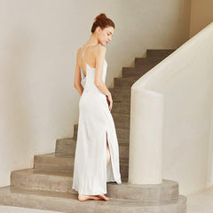 Silk Camisole Nightgown Ivory