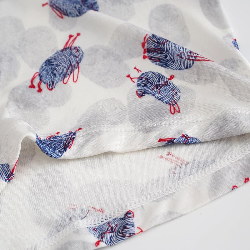 Silk Painted Design Men's Boxer Brief