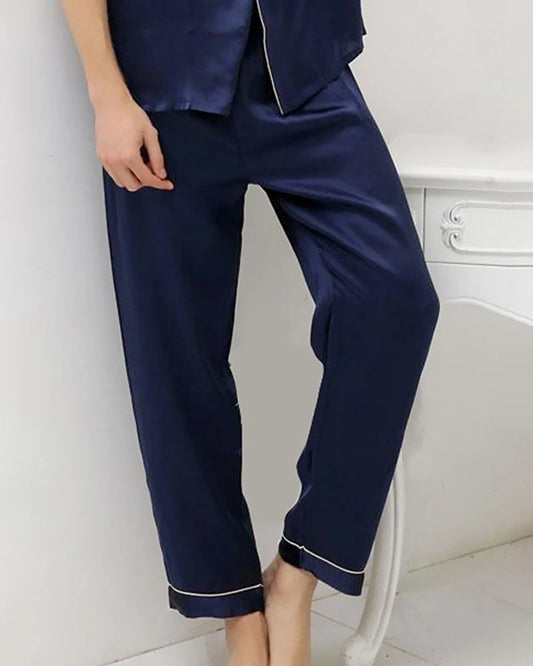 Silk Pajama Pants for Men