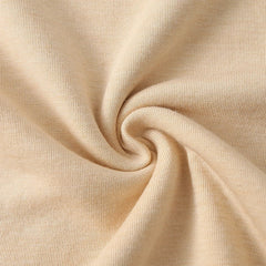 Silk Thermal Mock-Neck Top Beige