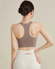 Silk Yoga Sports Bra