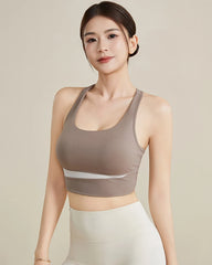 Silk Yoga Sports Bra