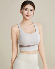 Silk Yoga Sports Bra