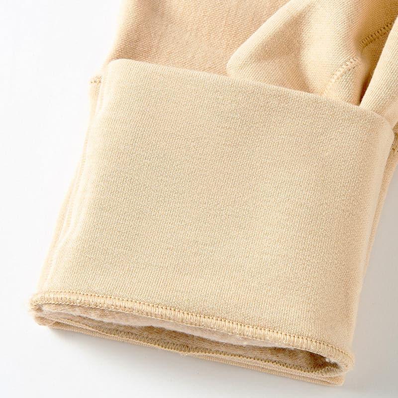 Skin-Friendly Sleep Socks Beige
