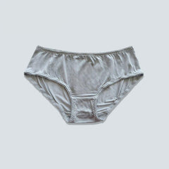 Skin-Friendly Women Silk Panties Grey