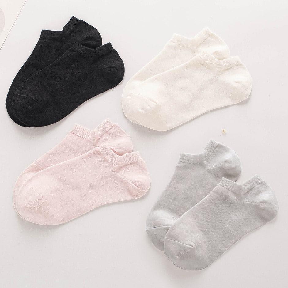 Skin-friendly Women's Silk Boat Socks