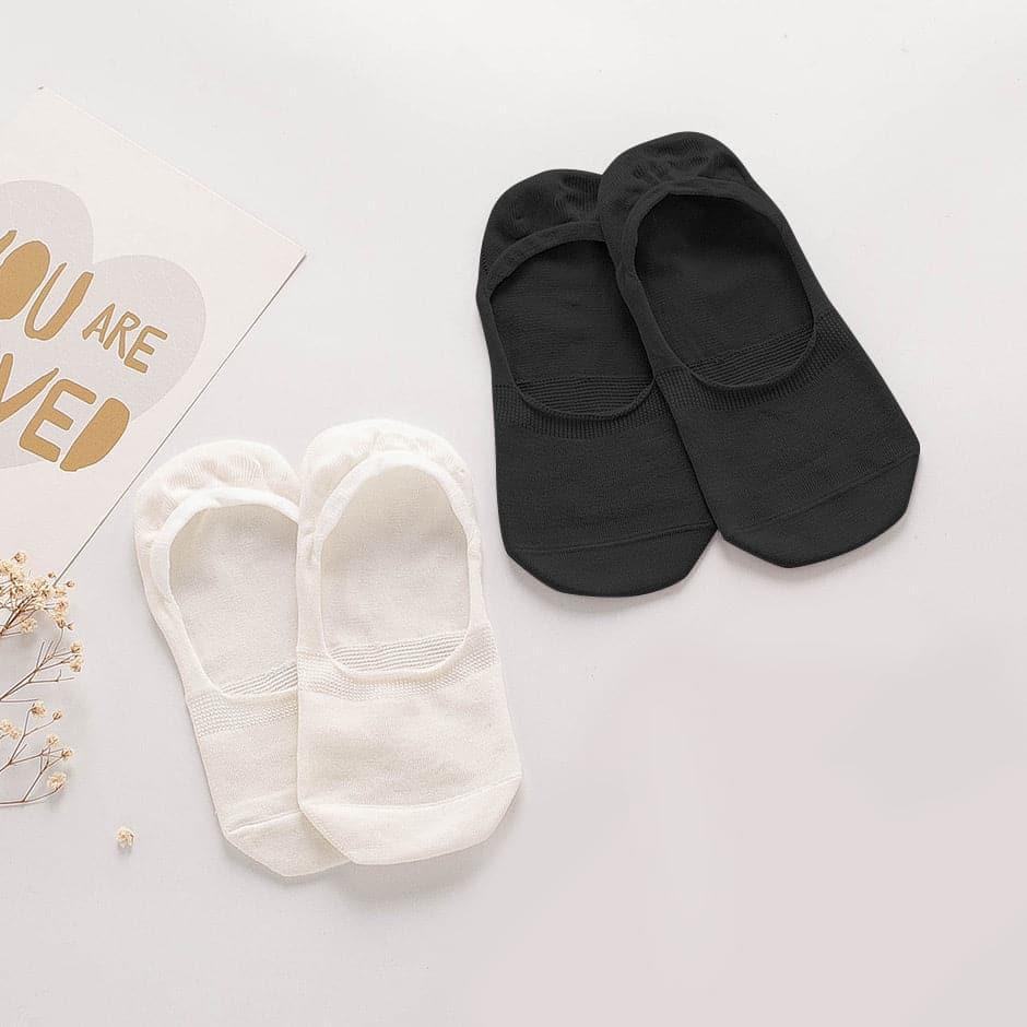 Skin-friendly Women's Silk Invisible Boat Socks