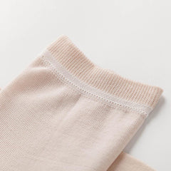 Skin-friendly Women's Silk Socks Beige