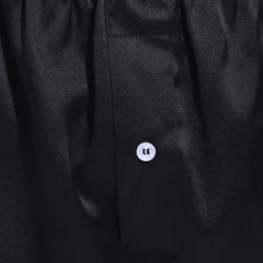 Soft Comfy Fitted Draping Silk Boxer for Men Black