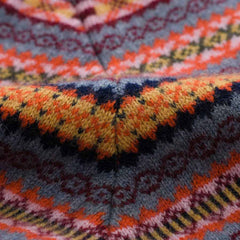 Striped Round Collar Cashmere Sweater