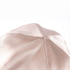 Summer 22Momme Silk Sunscreen Fisherman Hat pink