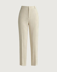 Triacetate Slim Fit Ankle Pants