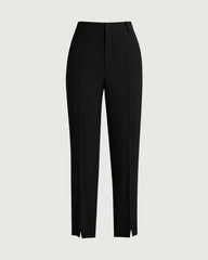 Triacetate Slim Fit Ankle Pants