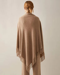 Triangular Tassel Cashmere Scarf