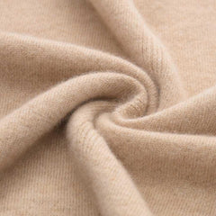 V-Neck Women Cashmere Sweater Camel
