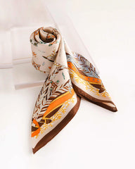 Versatile Square Silk Scarf