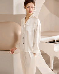 Washable Silk Pajamas for Women