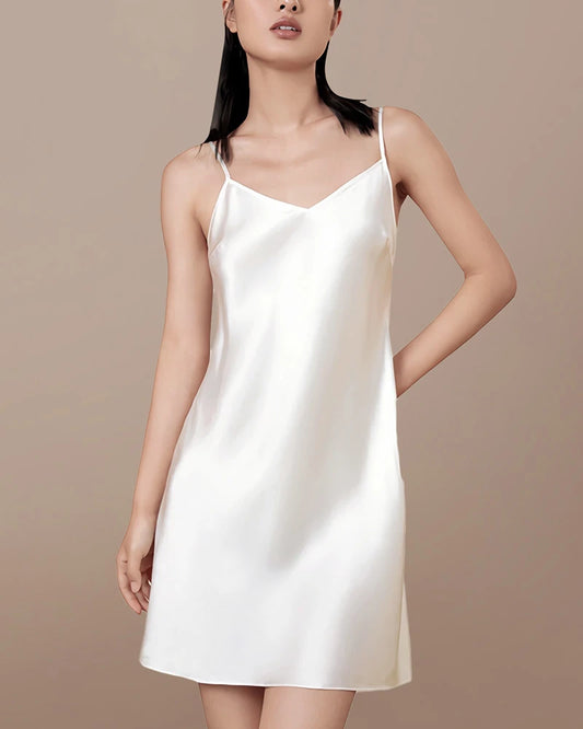 Washable Silk Slip Nightgown