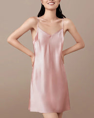 Washable Silk Slip Nightgown