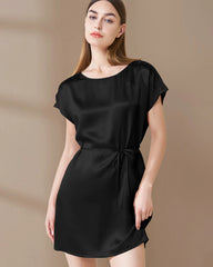 Washable Silk and Lace Pajama Dress