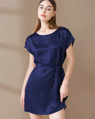 Washable Silk and Lace Pajama Dress