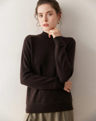 Women’s Cable Trim Raglan Cashmere Sweater