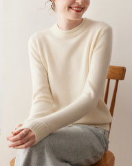 Women's Essential Crew Neck Cashmere Sweater