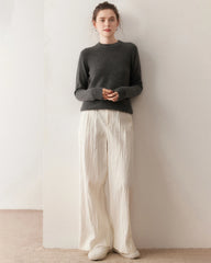 Women's Essential Crew Neck Cashmere Sweater