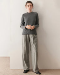 Women's Half Mock Neck Cashmere Sweater