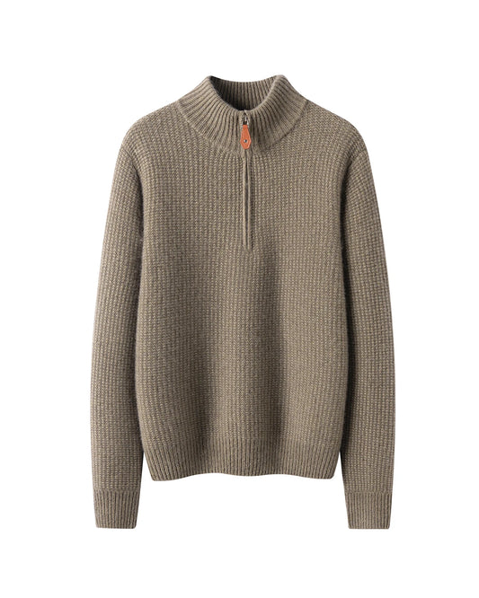 Women’s Half Zip Cashmere Pullover Sweater