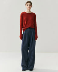 Women's Lightweight Crew Neck Cashmere Sweater