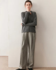 Women’s Lightweight Mock Neck Cashmere Sweater