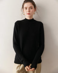 Women’s Mock Neck Cashmere Sweater