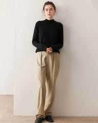 Women’s Mock Neck Cashmere Sweater