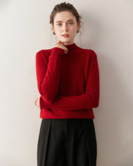 Women’s Mock Neck Cashmere Sweater
