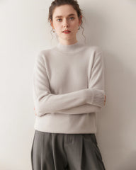 Women’s Mock Neck Cashmere Sweater