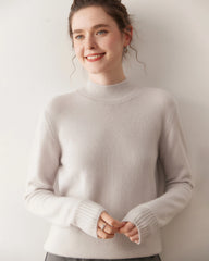 Women’s Mock Neck Cashmere Sweater