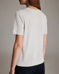 Women's Short Sleeve Silk Jersey