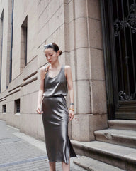 Women's Silk Two Piece