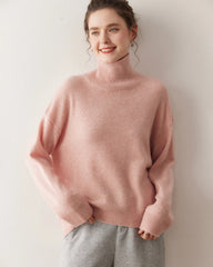 Women’s Turtleneck Oversized Cashmere Sweater