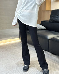 Women’s Wool Fleece-Lined Flared Pants