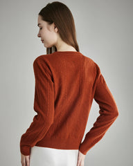 Women's Cable-Knit Cashmere Cardigan